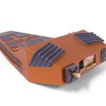 Custom made graphic to match the original prop, custom made scanner array